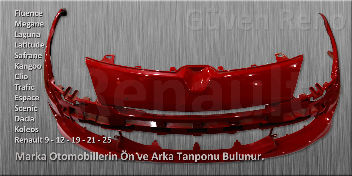 RENAULT ESPACE ÇIKMA YEDEK PARÇA ÖN TAMPON 2013_2AA